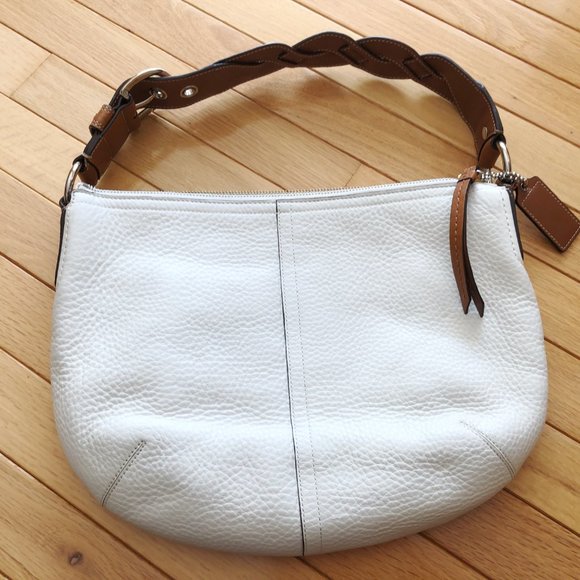 Coach Soho Hobo White Leather Bag/Purse NEW Never Used - Picture 2 of 6